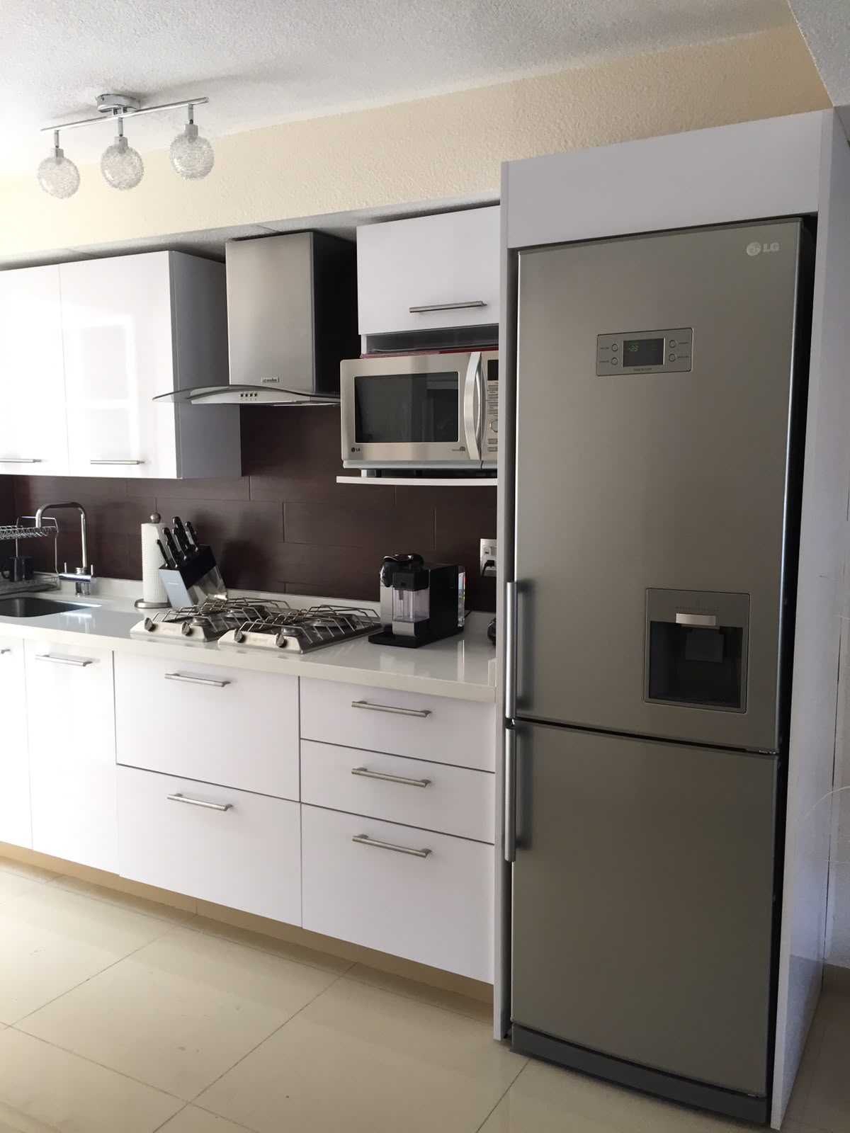 Cocina Blanca Lacada